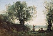 Jean-Baptiste-Camille Corot Orpheus Lamenting Eurydice Sweden oil painting artist